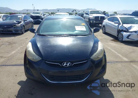 2013 Hyundai Elantra Gls from USA, damaged, VIN KMHDH4AE4DU765489